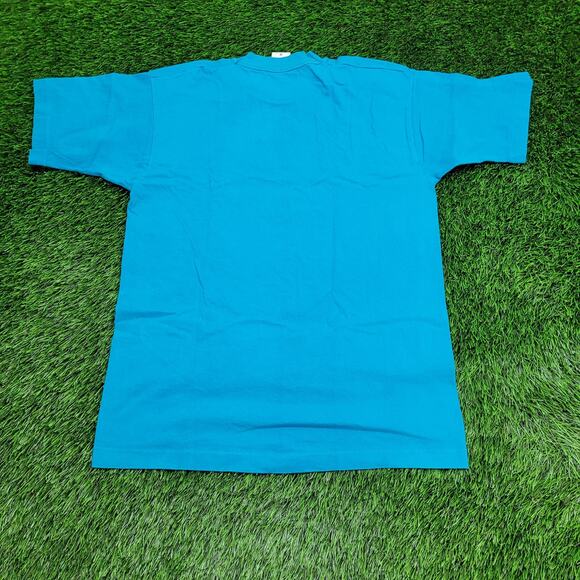 Vintage 1997 Florida Marlins Baseball Shirt Large 20x27 World-Series Blue - Picture 2 of 13